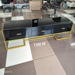 TV stand Gold and Black