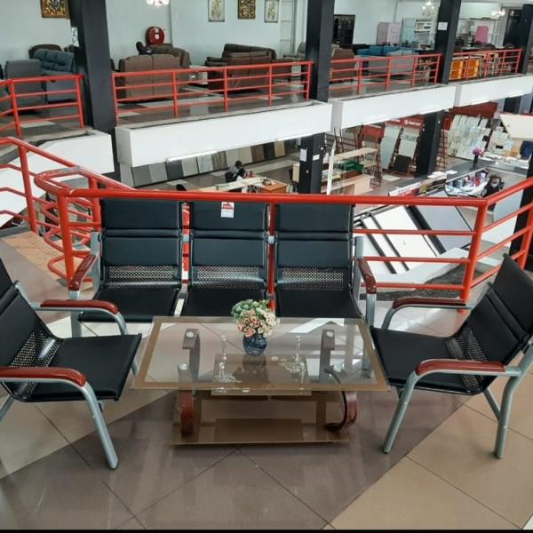 5 Seater office waiting seat set in kenya by mwajo furniture
