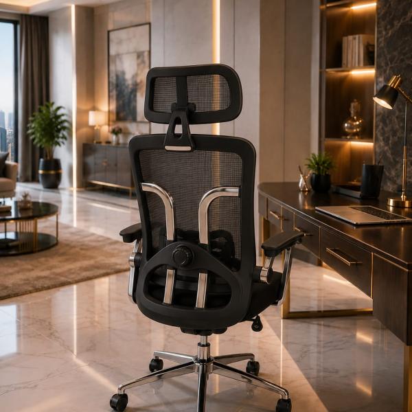 ergonomic mesh fabric office chair by mwajo furniture kenya