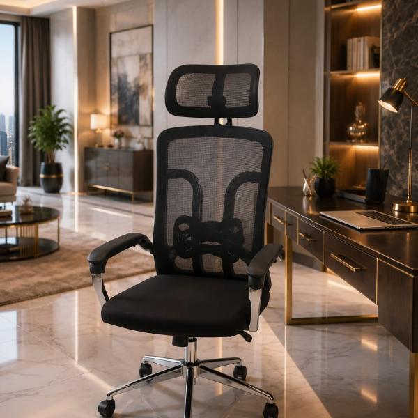 ergonomic mesh fabric office chair by mwajo furniture kenya