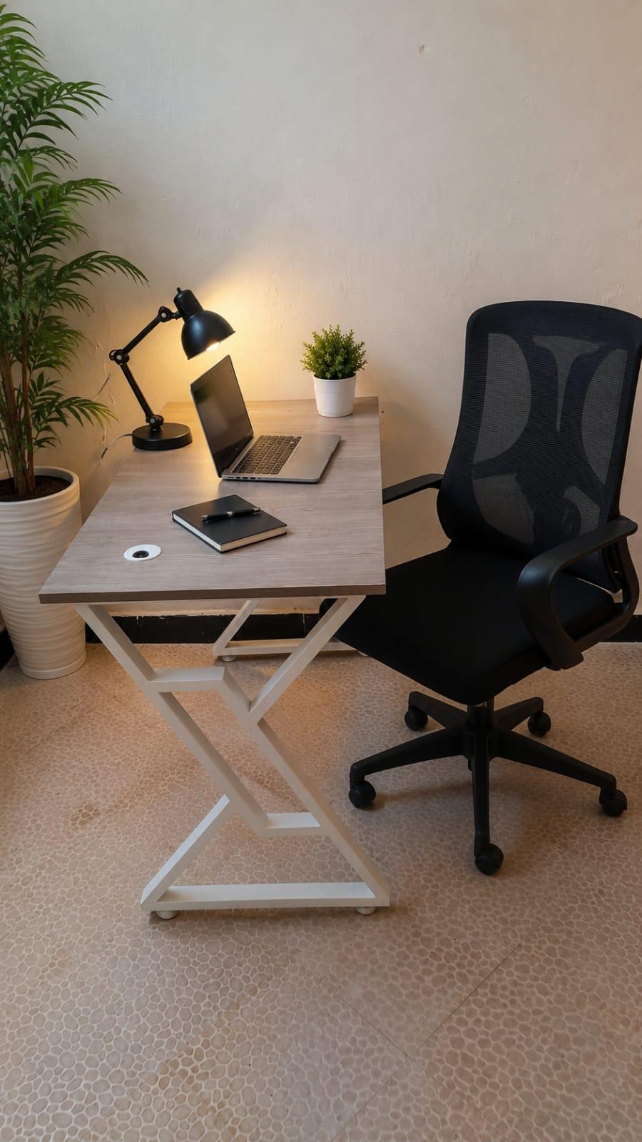 Office desk with ergonomic office chair _mwajo furniture kenya