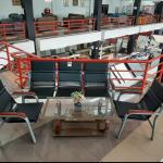 5 Seater office waiting seat set in kenya by mwajo furniture